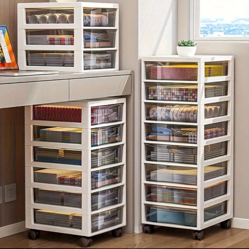 Multi-Tier Rolling Storage Cart
